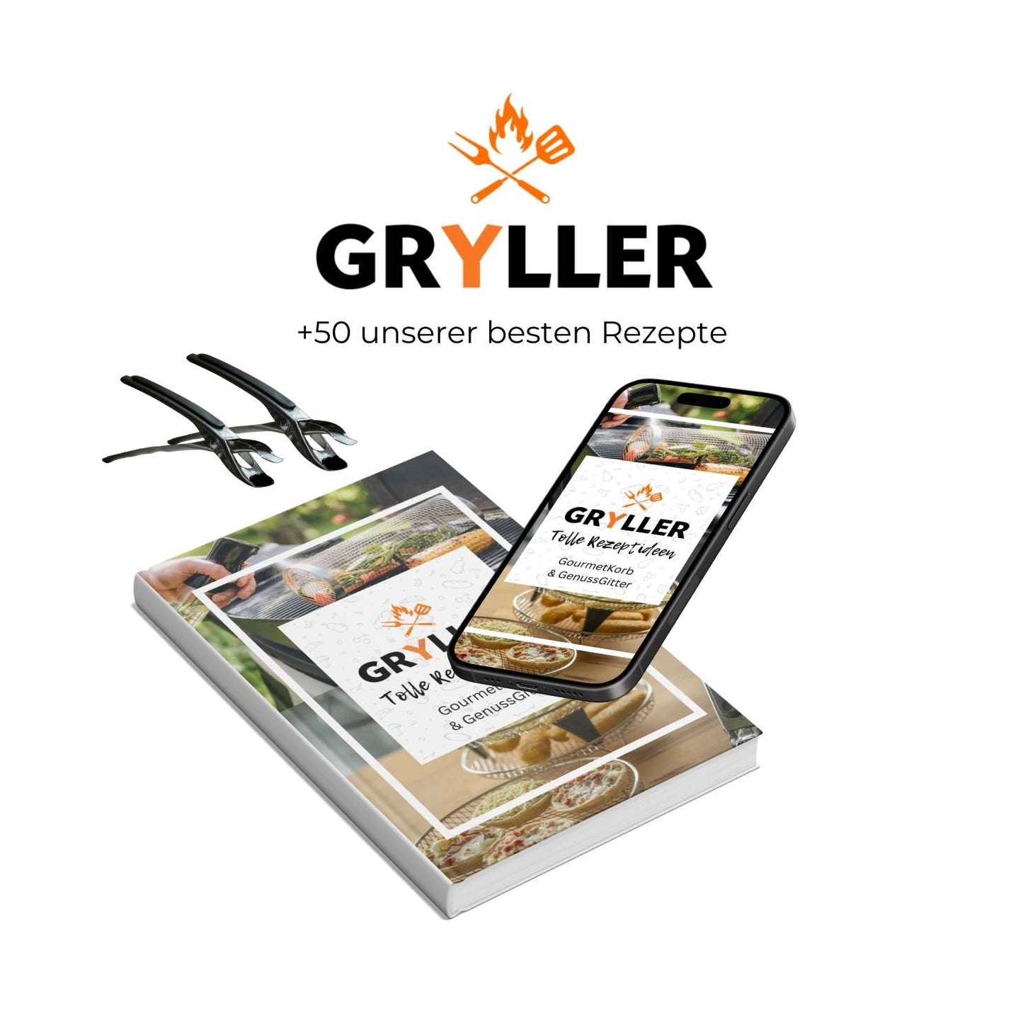 Cadeaus: E-kookboek & 2 tangen