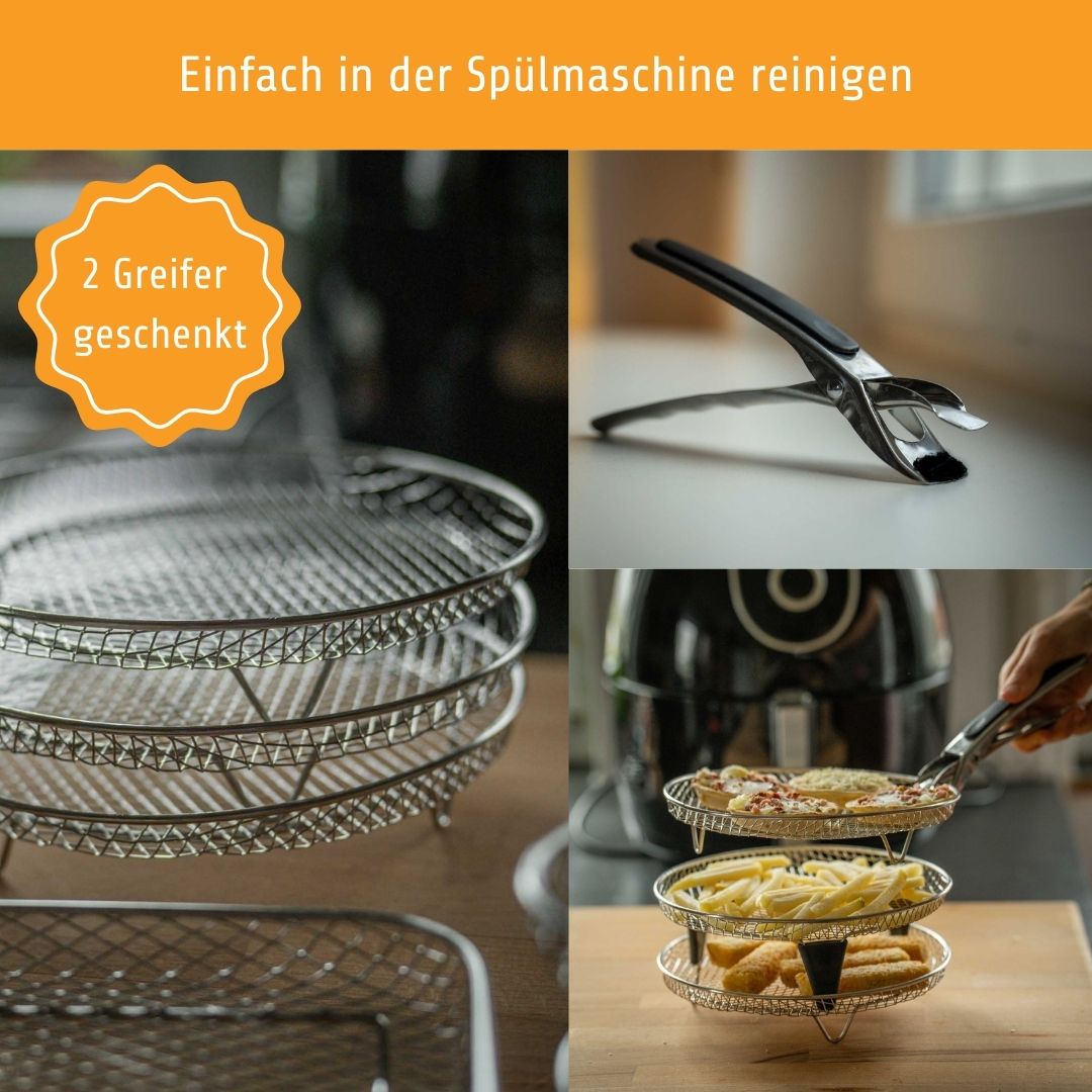 Cadeaus: E-kookboek & 2 tangen