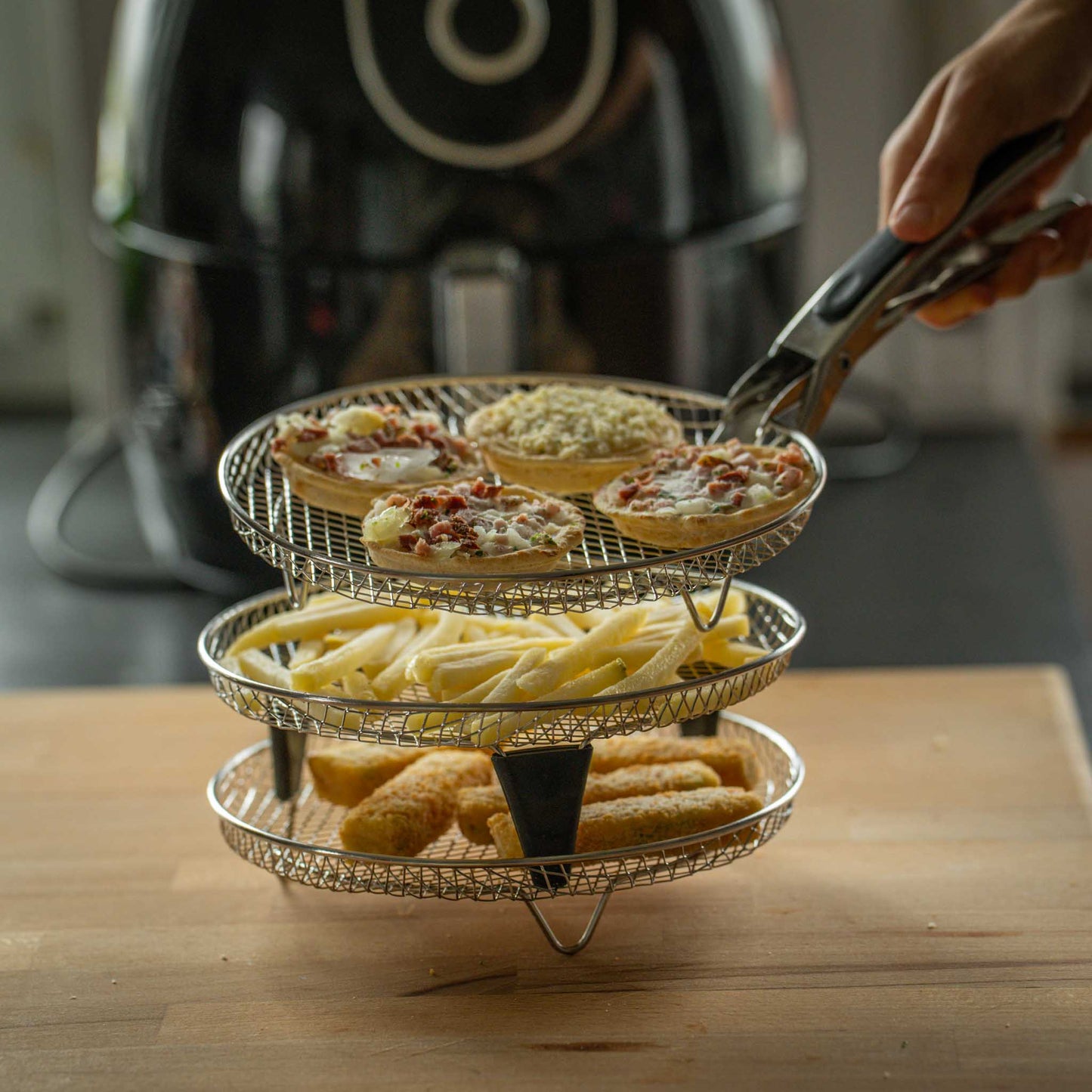 Korb für die Heißluftfritteuse - Gryller