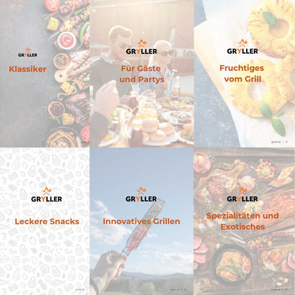 Das Gryller-eKochbuch: Rezeptideen für deine GenussGitter & GourmetKörbe