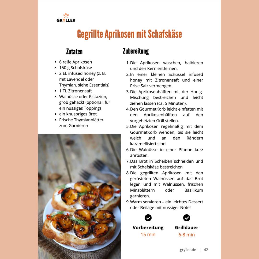 Das Gryller-eKochbuch: Rezeptideen für deine GenussGitter & GourmetKörbe