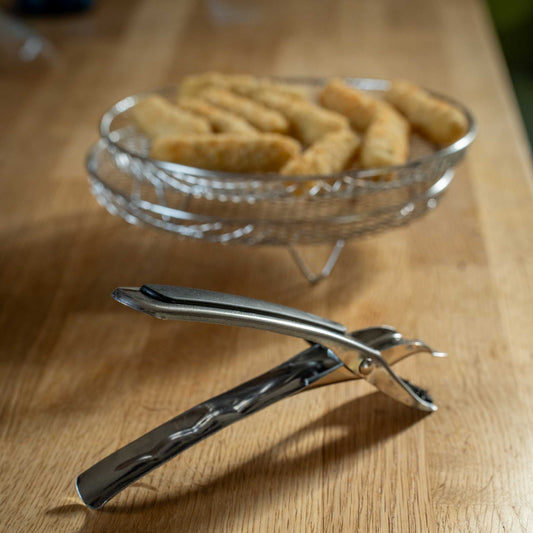 2 Zangen für Heißluftfritteuse