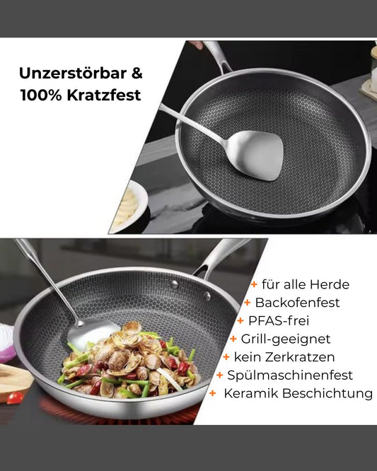GryllGuard unzerstörbare Pfanne